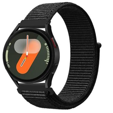 Imagem de Pulseira de nylon de 22 mm para Samsung Galaxy Watch 3 de 45 mm/Galaxy Watch de 46 mm/Gear S3 Frontier/Classic, pulseira de substituição esportiva de liberação rápida para Garmin Venu 3/Venu 2