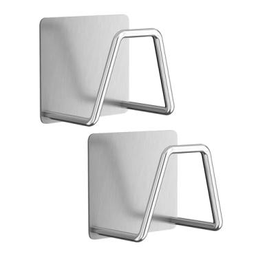 Imagem de Pacote com 2 suportes de esponja para pia de cozinha, organizador de esponja, organizador de pia de cozinha à prova d'água