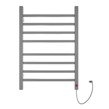 Imagem de Toalheiro Termico Casuli Quadratto Due Cinza 220V Direito