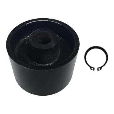 Imagem de Generic Roda de macaco de chão para 3 toneladas e 4 toneladas, acessórios profissionais resistentes e fáceis de instalar, roda dianteira de macaco horizontal, Roda 82mm Furo 20mm