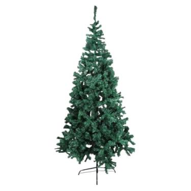 Imagem de Árvore de Natal Luxo Pinheiro Artificial 1,80m - 720 Galhos Cheios, Base de Ferro Reforçada | Pinheiro Grande Verde para Decoração Natalina Premium, Fácil Montagem e Desmontagem
