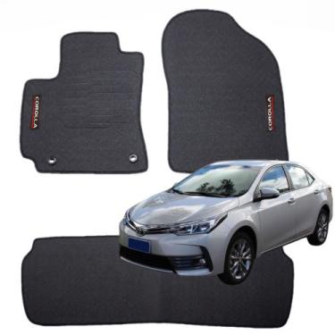 Imagem de Tapete Emborrachado Próprio Pra Autos Toyota Corolla 2018 a 2019 - W30