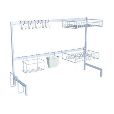 Imagem de Cozinha Autossustentável Escorredor Modular Suspenso 82cm Para Segurar