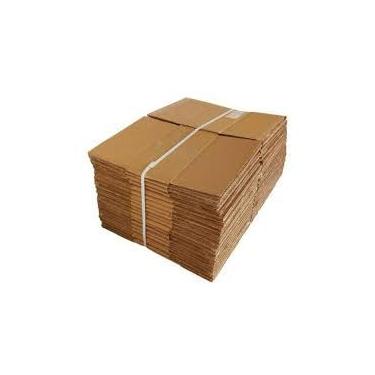 Imagem de Caixas de Papelão Ondulado, Marrom, Capacidade 15kg, para Mudanças e Armazenamento, Modelo Padrão Modelo A-N710