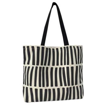 Imagem de Bolsa feminina de lona reutilizável, bolsa de tecido para academia, viagem, trabalho, Kr-tiaowen, XX-Large