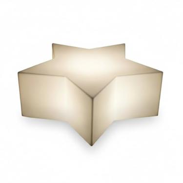 Imagem de Puff Assento Decorativo em formato Estrela com Led