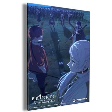 Imagem de STARFORGE Arte de parede Aura - Frieren: Beyond Journey's End Anime UV impressa em acrílico 40,6 cm x 61 cm