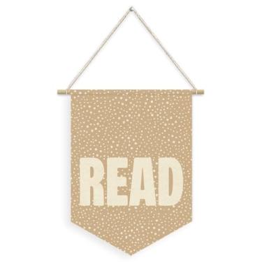 Imagem de Dilemat Decoração de sala de aula neutra, decoração de canto de leitura para sala de aula, faixa de flâmula de linho para sala de aula, decoração de parede de sala de aula inglesa, decoração de canto