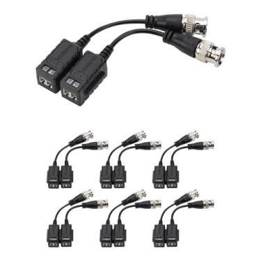 Imagem de Kit 7 Baluns Passivo Multi HD Para Câmeras 4K Ultra HD VB 501 P Intelb