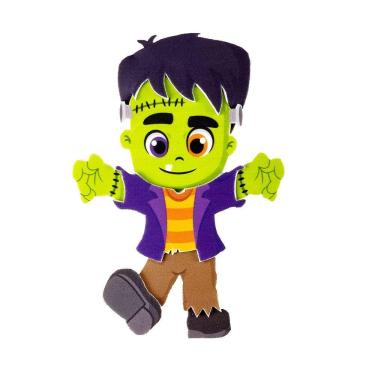 Imagem de Painel Decorativo Halloween Frankenstein Eva - 18cm X 12cm