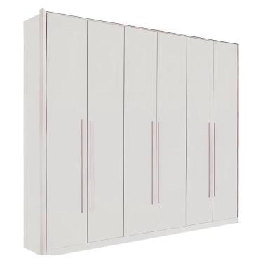 Imagem de Guarda Roupa Anápolis 6 Portas 6 Gavetas Valverde Branco