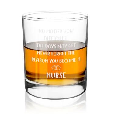 Imagem de Presentes para enfermeiros - Presentes para enfermeiros e mulheres, copos de uísque, 283 g, Natal, enfermeiras, semana, agradecimento, Dia de Ação de Graças, presente de agradecimento para enfermeiros