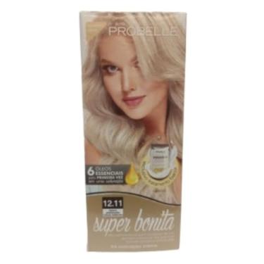 Imagem de Probelle - Tintura Probelle Super Bonita 12.11 Louro Platinado Cinza Intenso