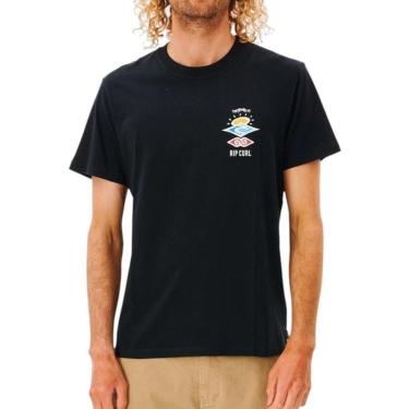 Imagem de Camiseta Rip Curl Search Icon Black-Masculino