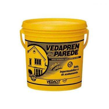 Imagem de Otto Baumgart Vedapren Branco Parede 3,6L Balde 121774, Branco