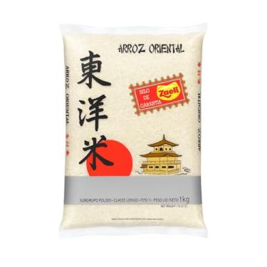 Imagem de Arroz Oriental, Tipo 1, Classe Longo, Subgrupo Polido, 1kg Zaeli
