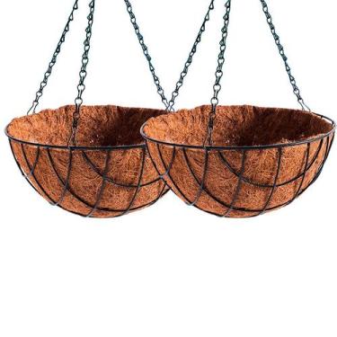 Imagem de Vaso de Pendurar Com Pendente De Ferro 20, 25, 30, 35 e 40cm Decoração
