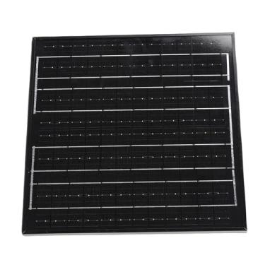 Imagem de WALFRONT Ventilador Solar de Ventilação de Telhado de 15W, Painel Solar Monocristalino Com Motor DC Sem Escova IP68 Fluxo de Ar 430CFM, para Fábricas de Sótãos Armazéns