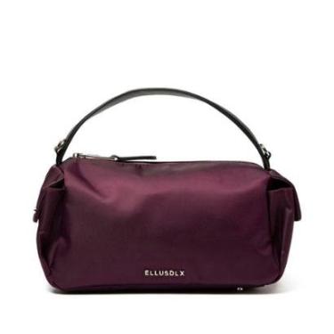 Imagem de Bolsa Ellus Crossbody Executive Nylon Feminina Bordô-Feminino