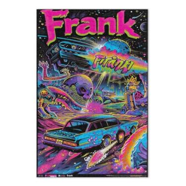 Imagem de Quebra-cabeças engraçados coloridos estilo Frank para adultos 1000 peças, jogo de quebra-cabeça, noite de jogo