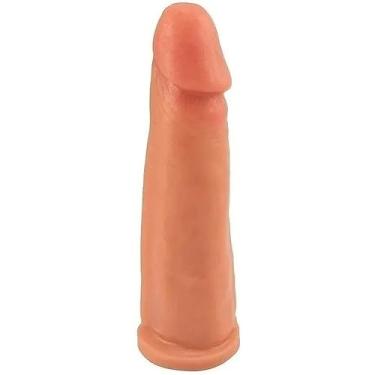 Imagem de Prótese Pênis Garanhão 7b Sem Vibro Bege 17,2x4,0cm
