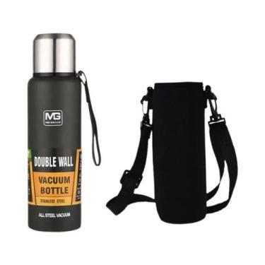 Imagem de Garrafa Térmica De Aço Inoxidável De Grande Capacidade Com Isolamento 