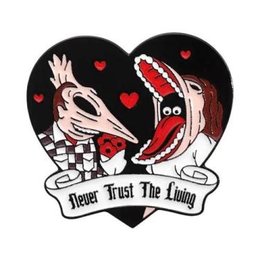 Imagem de Pins De Esmalte De Personagens De Filmes De Terror De Halloween, Broch