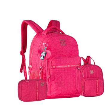 Imagem de Mochila de Costas 19" Lancheira Estojo Box Rebecca Bonbon - Clio Style