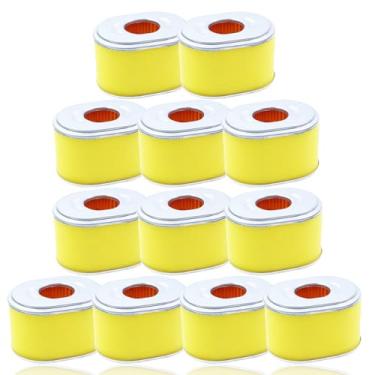 Imagem de abliubale Pacote com 12 filtros de ar GX160 compatíveis com Honda e Clones GX160 GX140 GX200 17210-ZE1-517 17210-ZE1-505 17210-ZE1-822