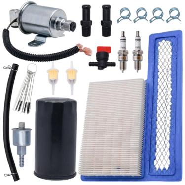 Imagem de Kit de ajuste de filtro de ar 140-3116 com filtro de óleo 122-0836 adequado para geradores Onan RV QG 5500 7000, HGJAA HGJAB HGJAC com bomba de combustível 149-2620