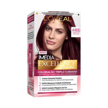 Imagem de Coloração Imédia 4466 Vermelho Profundo - IMEDIA