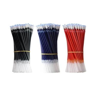 Imagem de Conjunto De Canetas Gel Pretas E Azuis De 0,5 Mm, Papelaria Kawaii Cor