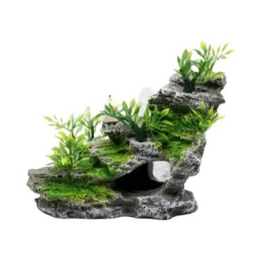 Imagem de Pedra Decorativa De Resina Simulada Para Aquário, Ideal Para Paisagism