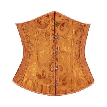 Imagem de Corset Sexy Feminino Modelador De Cintura Com Laço Steampunk - ANDREAG