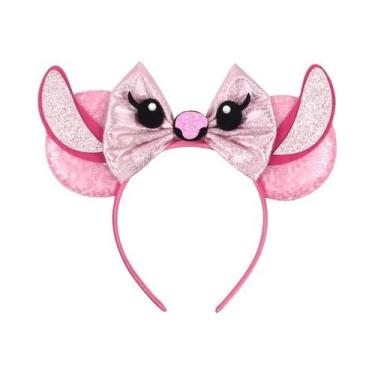 Imagem de Tiara De Cabelo Para Meninas Com Personagens Da Disney, Lilo, Stitch, 