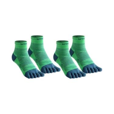 Imagem de Meias De Corrida Masculinas COOLMAX De Cinco Dedos, Respiráveis, De Se