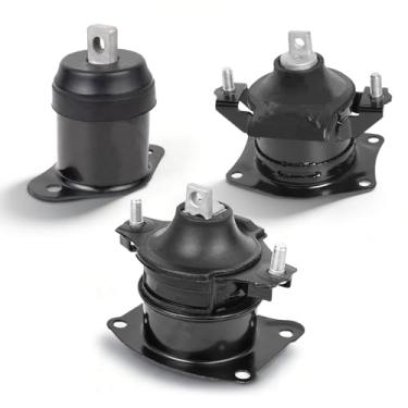 Imagem de Conjunto de 3 suportes para motor dianteiro direito traseiro da ENA compatível com Honda Accord 3.0L 2004-2006 Acura TL 3.2L Automatic Trans 2003-2007