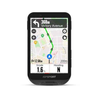 Imagem de Tela sensível ao toque para bicicleta iGPSPORT iGS800, computador com mapa de navegação off-line de 3,5 polegadas, WiFi, Bluetooth, Smart GPS ANT+, 32 GB, resistente a água com classificação IPX7