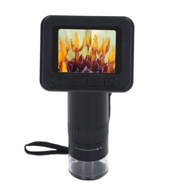 Imagem de Sonew Microscópio Digital Portátil Ampliação 1000X Tela IPS de 2 Polegadas USB Conecta PC Com 8 LEDs Ajustáveis ​​para Crianças e Adultos