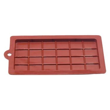 Imagem de Molde quadrado para chocolate, molde para modelar chocolate,Moldes quadrados de liberação fácil Design resistente ao calor | Molde de biscoito seguro para máquina de lavar louça para comida de bebê de