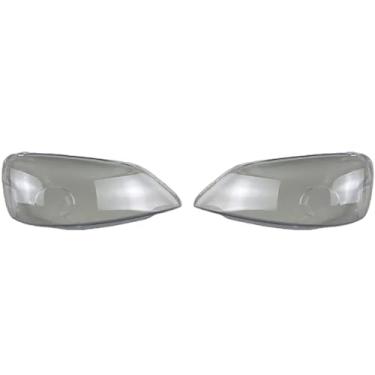 Imagem de Compatível com honda civic 2001 2002 2003 esquerda direita transparente farol lente capa abajur lâmpada cabeça escudo de vidro(A piar)