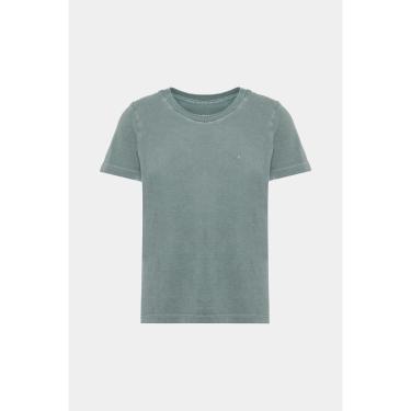 Imagem de Camiseta Aramis Piquet Estonada Manga Curta Verde Bandeira-Masculino