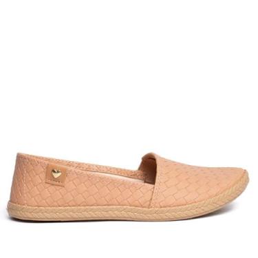 Imagem de Sapatilha Feminina Moleca Napa Tresse Capri Nude, Nude, 39
