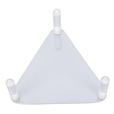 Imagem de Yosoo Suporte de Bola Acrílica Display Futebol Basquete Vôlei Futebol Com Suportes de Aço Inoxidável, para Presentes de Escritório Em Casa (Transparente)