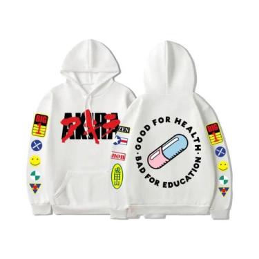 Imagem de Moletom Com Capuz Masculino AKIRA Anime, Estampa De Suspense Sci-Fi, C