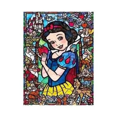 Imagem de Mosaico De Diamante 5D DIY Com Bordado De Strass Da Princesa Disney Mi