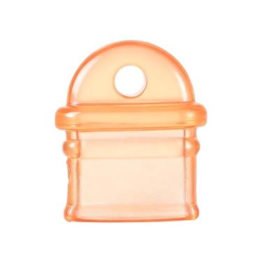 Imagem de 50 pçs plugue de poeira USB C transparente laranja tipo C tampas de porta de carregamento USB-C capas antipoeira plugues protetores compatíveis com a maioria dos dispositivos tipo-C smartphones