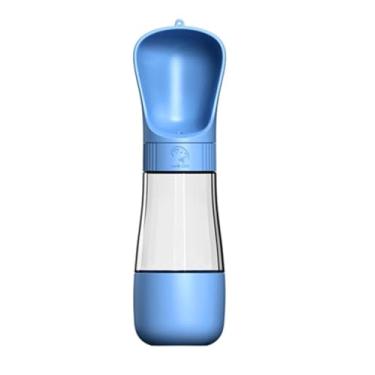 Imagem de Garrafa Pet Bebedouro Portatil Cães E Gatos - 3 Em 2 AZUL