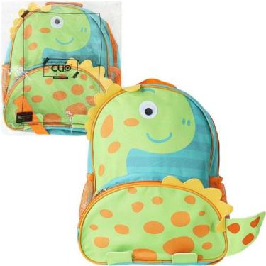 Imagem de Mochila Escolar Infantil Alça Acolchoada Zoo Pets Cachorro Joaninha Ab