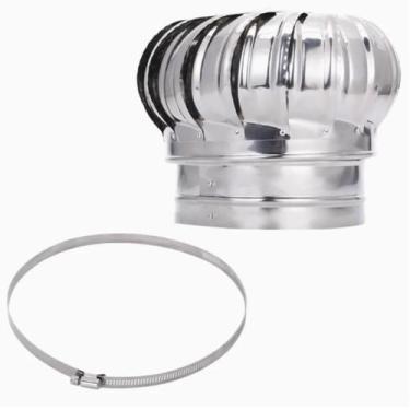 Imagem de Ventilador De Telhado Em Aço Inoxidável 110mm 150mm 200mm, Ventilador 